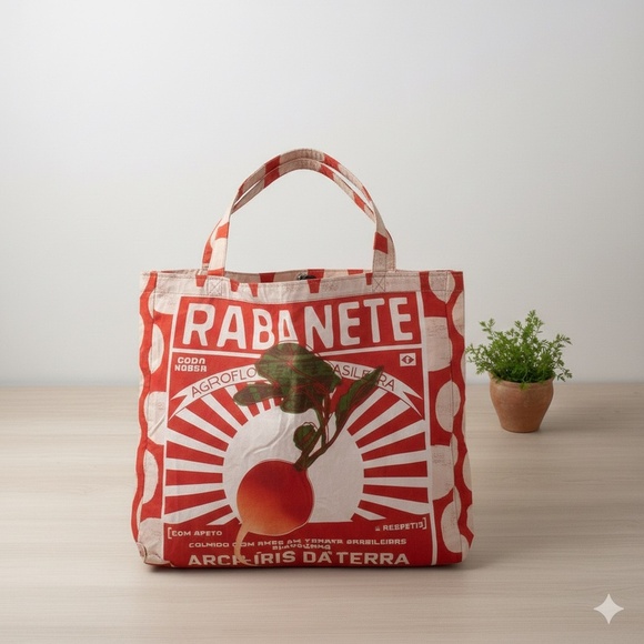 FARM Rio Handbags - Radish Keychain bag FarmRio